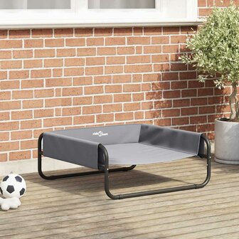 Hondenbed Lichtgrijs ML Oxford Stof en Staal 1