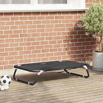 Hondenbed Zwart ML Oxford Stof en Staal 1