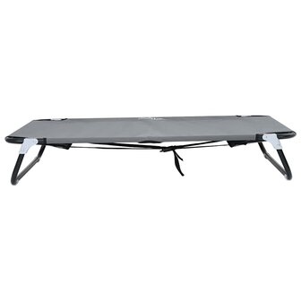 Hondenbed Lichtgrijs 105 x 65 x 18 cm Oxford Stof en Staal 4