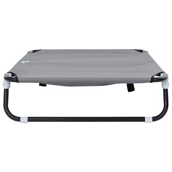 Hondenbed Lichtgrijs 105 x 65 x 18 cm Oxford Stof en Staal 5
