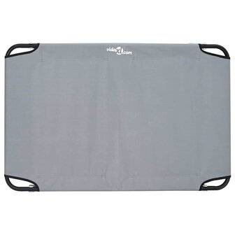 Hondenbed Lichtgrijs 105 x 65 x 18 cm Oxford Stof en Staal 6
