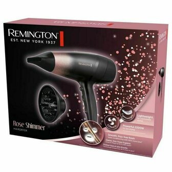 F&ouml;hn Remington D5305 Zwart Roze 2200 W 5