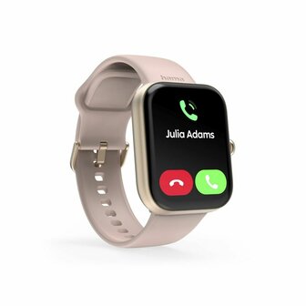 Smartwatch Hama 00178615 FIT WATCH 5000 Roze Roos Goud 1,65&quot; 6
