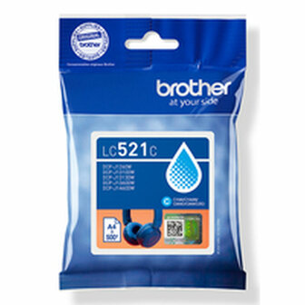 Originele inktcartridge Brother LC521C Cyaan 1