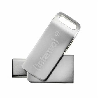 USB stick INTENSO 3536491 128 GB Zilverkleurig 2