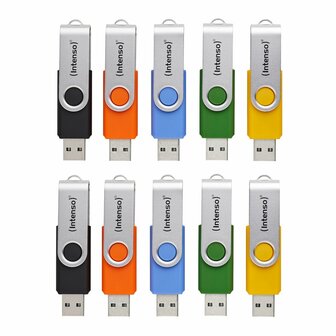 USB stick INTENSO Basic Line 16 GB 10 Stuks (10 Stuks) 5