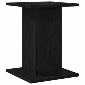 Plantenstandaard 2 pcs Zwart eiken 30 x 30 x 40 cm Bewerkt hout 5