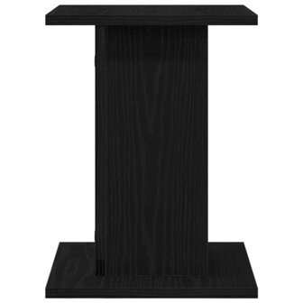 Plantenstandaard 2 pcs Zwart eiken 30 x 30 x 40 cm Bewerkt hout 6
