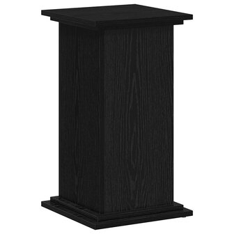Plantenstandaard Zwart eiken 33 x 33 x 60 cm Bewerkt hout 5