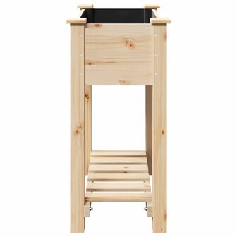 Tuin Bloempot Beige 71 x 37 x 76.5 cm Massief vurenhout 6