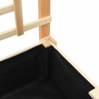 Tuin Bloempot Beige 71 x 38 x 152 cm Massief vurenhout 8