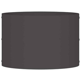 Tuin Bloempot Zwart 30 x 30 x 20 cm Staal 5