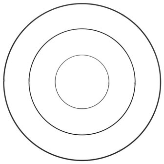 Tuin Bloempot Zwart 90 x 90 x 20 cm Staal 8
