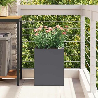 Tuin Bloempot Antraciet Koudgewalst staal 4