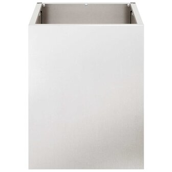 Tuin Bloempot Zilver Roestvrij staal 5