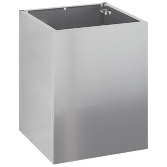 Tuin Bloempot Zilver Gegalvaniseerd staal 2