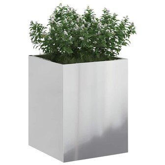 Tuin Bloempot Zilver Gegalvaniseerd staal 3
