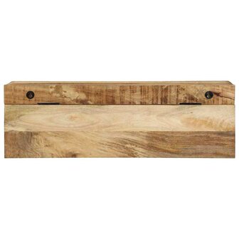 Kapstok met plank Bruin 73 x 19 x 23 cm Massief mangohout 6