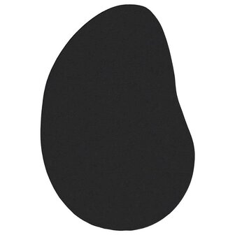 Tapijt Zwart 80 x 150 cm Polyester 2