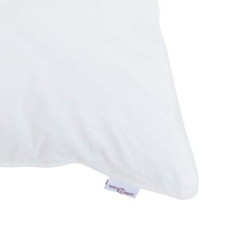 Dekbed met Kussen Anders 2 pcs Wit 135 x 200 cm Microfibre 9