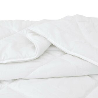 Dekbed met Kussen Anders 2 pcs Wit 155 x 220 cm Microfibre 9