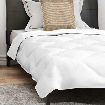 Dekbed met Kussen Anders 2 pcs Wit 155 x 220 cm Microfibre 7