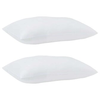 Dekbed met Kussen Anders 2 pcs Wit 155 x 220 cm Microfibre 5