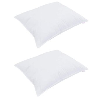 Dekbed met kussen 3 pcs Wit 200 x 220 cm Microfibre 6