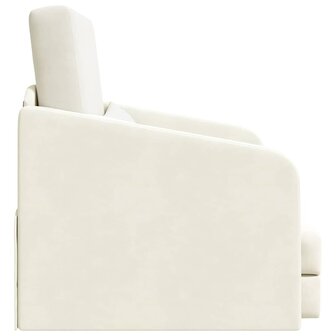 Slaapbank Cr&egrave;me 65 x 80 x 83 cm Fluweel 6