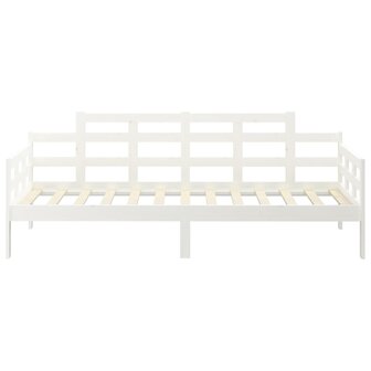 Slaapbank massief grenenhout wit 80x200 cm 5