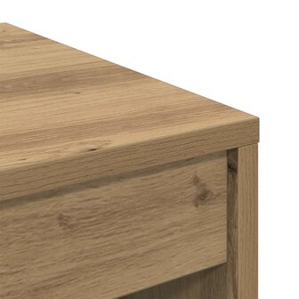 Bureau artisanaal eikenkleurig 60 x 40 x 76 cm Bewerkt hout 8
