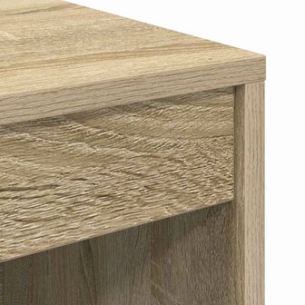 Bureau Sonoma eiken 90 x 40 x 76 cm Bewerkt hout 8