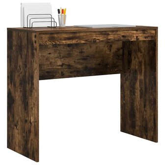 Bureau Gerookt eiken 90 x 40 x 76 cm Bewerkt hout 3