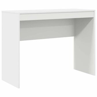 Bureau Wit 100 x 40 x 76 cm Bewerkt hout 2