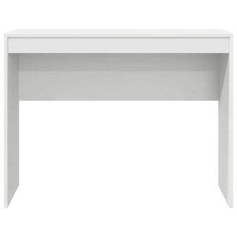 Bureau Wit 100 x 40 x 76 cm Bewerkt hout 5
