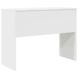 Bureau Wit 100 x 40 x 76 cm Bewerkt hout 7