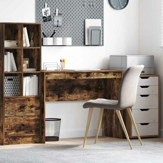 Bureau Gerookt eiken 100 x 40 x 76 cm Bewerkt hout 1