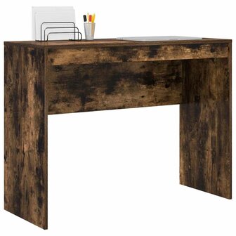 Bureau Gerookt eiken 100 x 40 x 76 cm Bewerkt hout 3