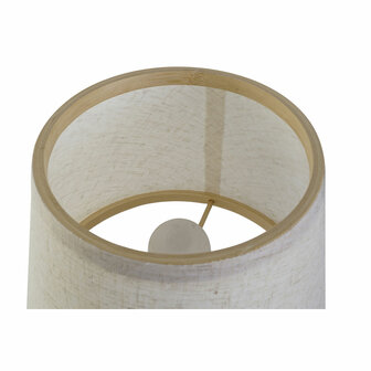 Bureaulamp DKD Home Decor Bruin Natuurlijk Bamboe 50 W 220 V 24 x 24 x 37 cm 2