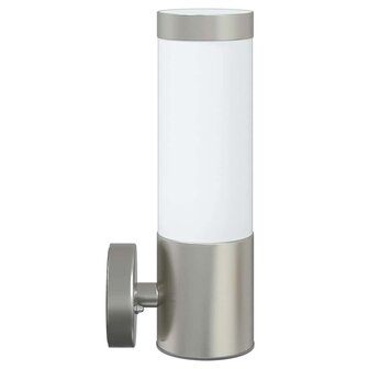 Buitenwandlamp Zilver 12 x 7.5 x 27 cm Roestvrij staal 5