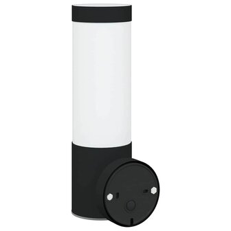 Buitenwandlamp Zwart 12 x 7.5 x 27 cm Roestvrij staal 6