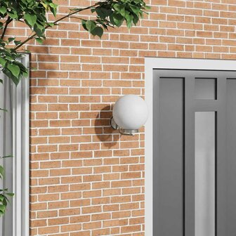 Buitenwandlamp Zilver 29 x 25 x 33 cm Roestvrij staal 1