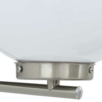 Buitenwandlampen 2 pcs Zilver 29 x 25 x 33 cm Roestvrij staal 8