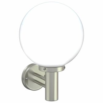 Buitenwandlampen 2 pcs Zilver 28 x 25 x 38 cm Roestvrij staal 7