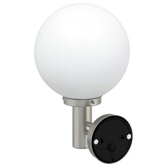 Buiten Wandlamp Zilver 28 x 25 x 38 cm Roestvrij staal 6
