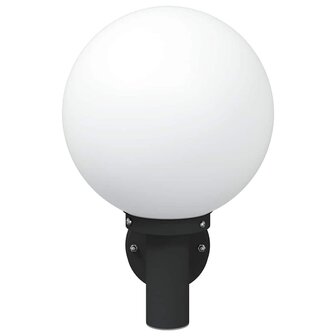 Buiten Wandlamp Zwart 28 x 25 x 38 cm Roestvrij staal 4
