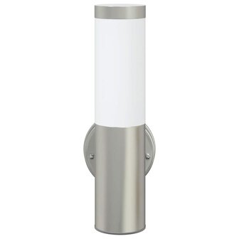 Buiten Wandlamp Zilver 15 x 7.5 x 33 cm Roestvrij staal 4