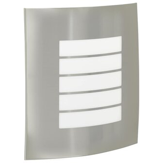 Buitenwandlampen 2 pcs Zilver 23.5 x 10.5 x 26 cm 4