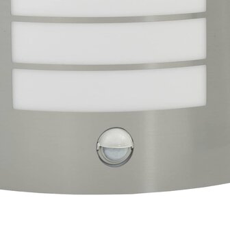 Buitenwandlamp 2 pcs Zilver 23.5 x 10.5 x 26 cm Roestvrij staal 9
