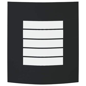 Buitenwandlampen 2 pcs Zwart 23.5 x 10.5 x 26 cm 5